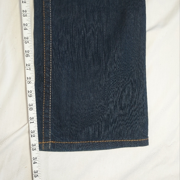 NWT Rocky Mountain Clothing Cruel Denim ABBY blue jeans, 33/15 long - Picture 15 of 15